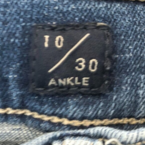 Lucky Brand Womens Jeans Size 10/30 High-Rise Skinny Bridgette Button Fly Blue - Picture 9 of 16